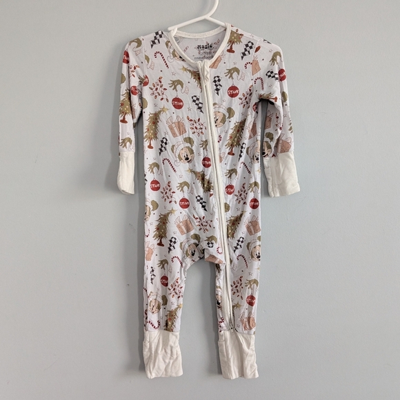 magic down main Other - Magic Down Main 12-18 Months Bamboo Disney Grinch Pajamas One Piece